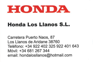 LOGO HONDA LOS LLANOS S.L