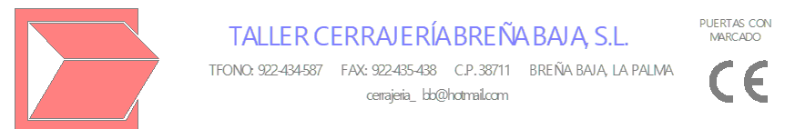 Logo Taller Cerrajería Breña Baja